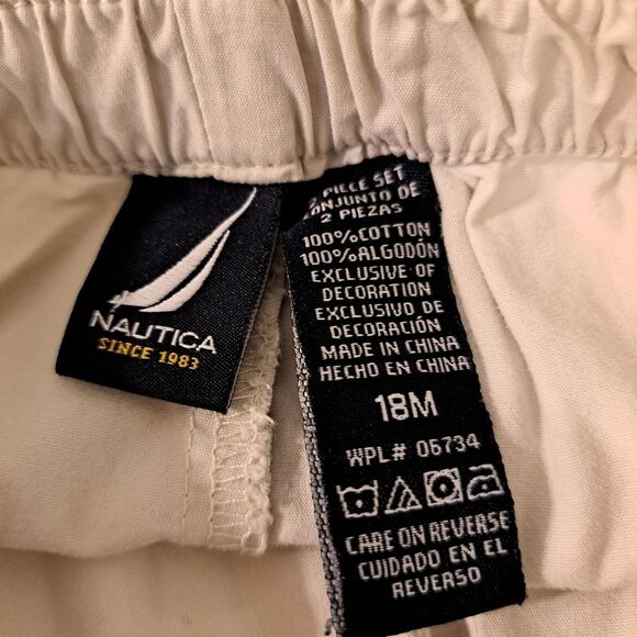 Nautica Baby Boy's Khaki Shorts 18 Months - Picture 4 of 9